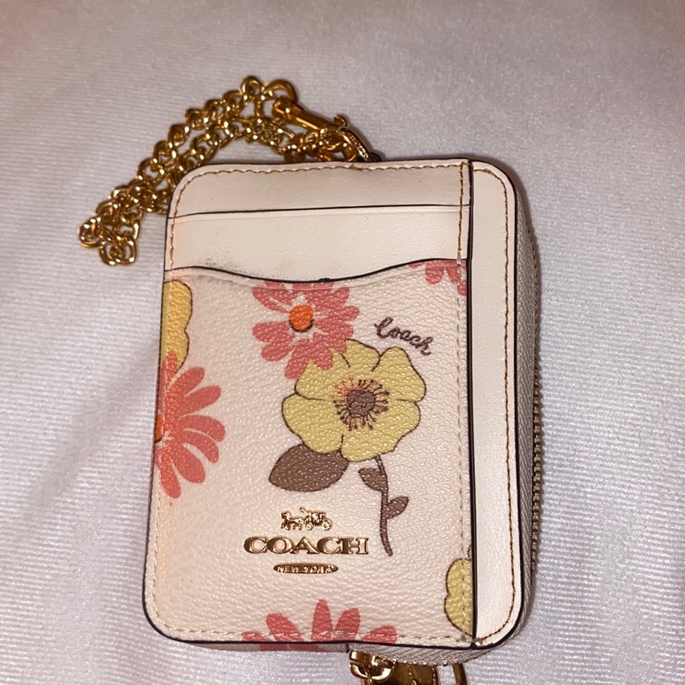 Coach Half Zip Wallet